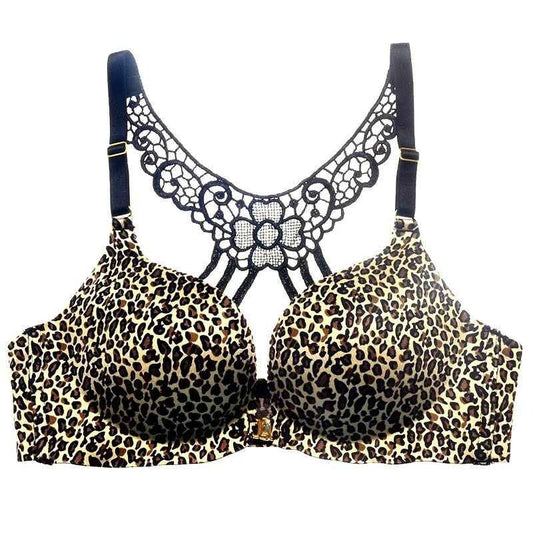 Leopard Print Bra
